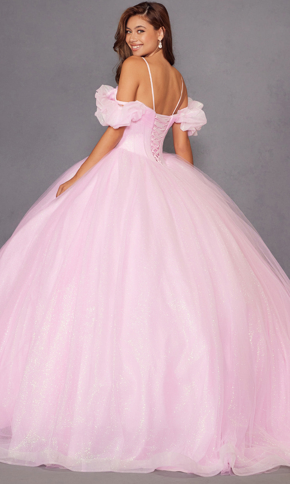 Juliet Dresses JT1487H - Sweetheart Cold Shoulder Ballgown Quinceanera Dresses