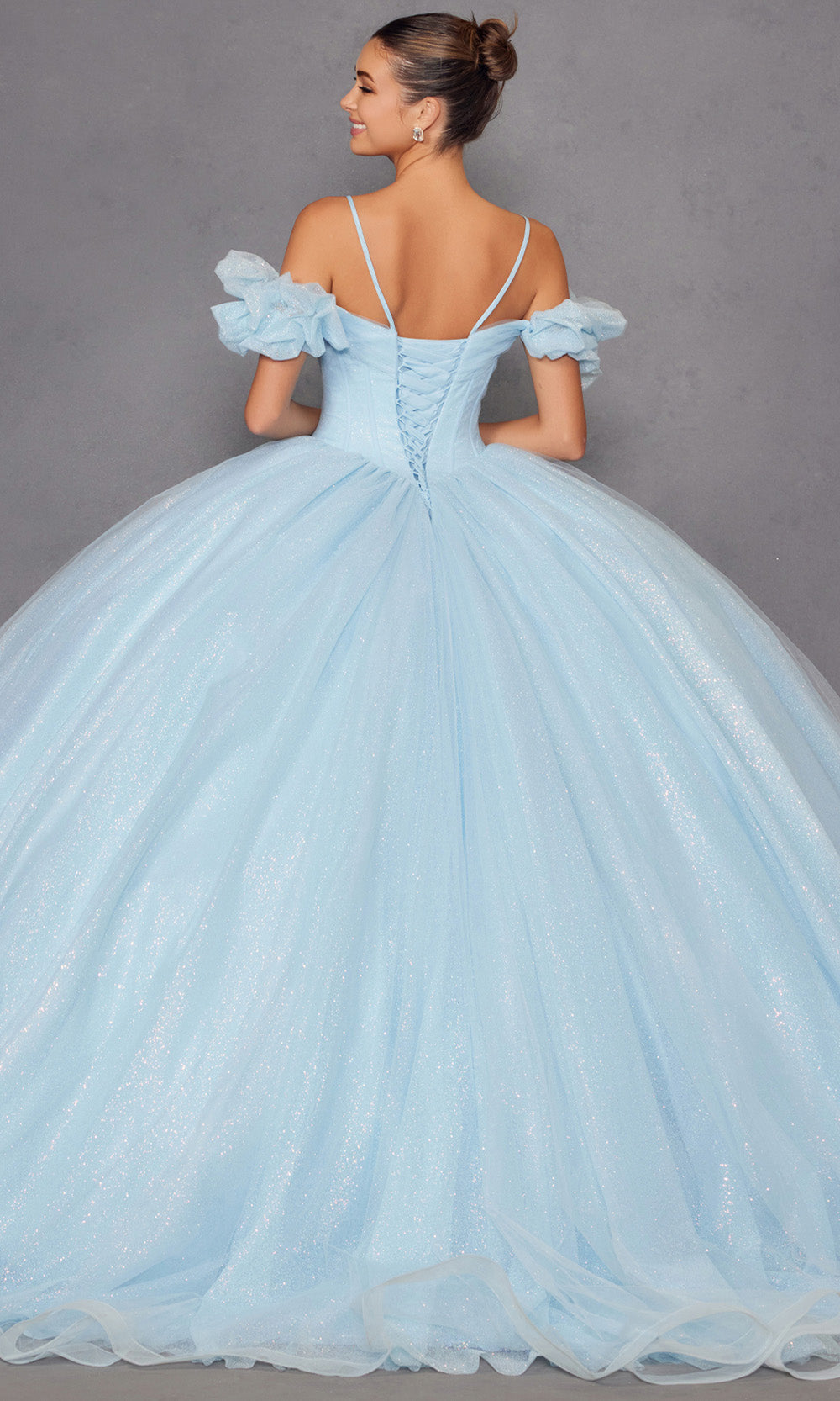 Juliet Dresses JT1487H - Sweetheart Cold Shoulder Ballgown Quinceanera Dresses