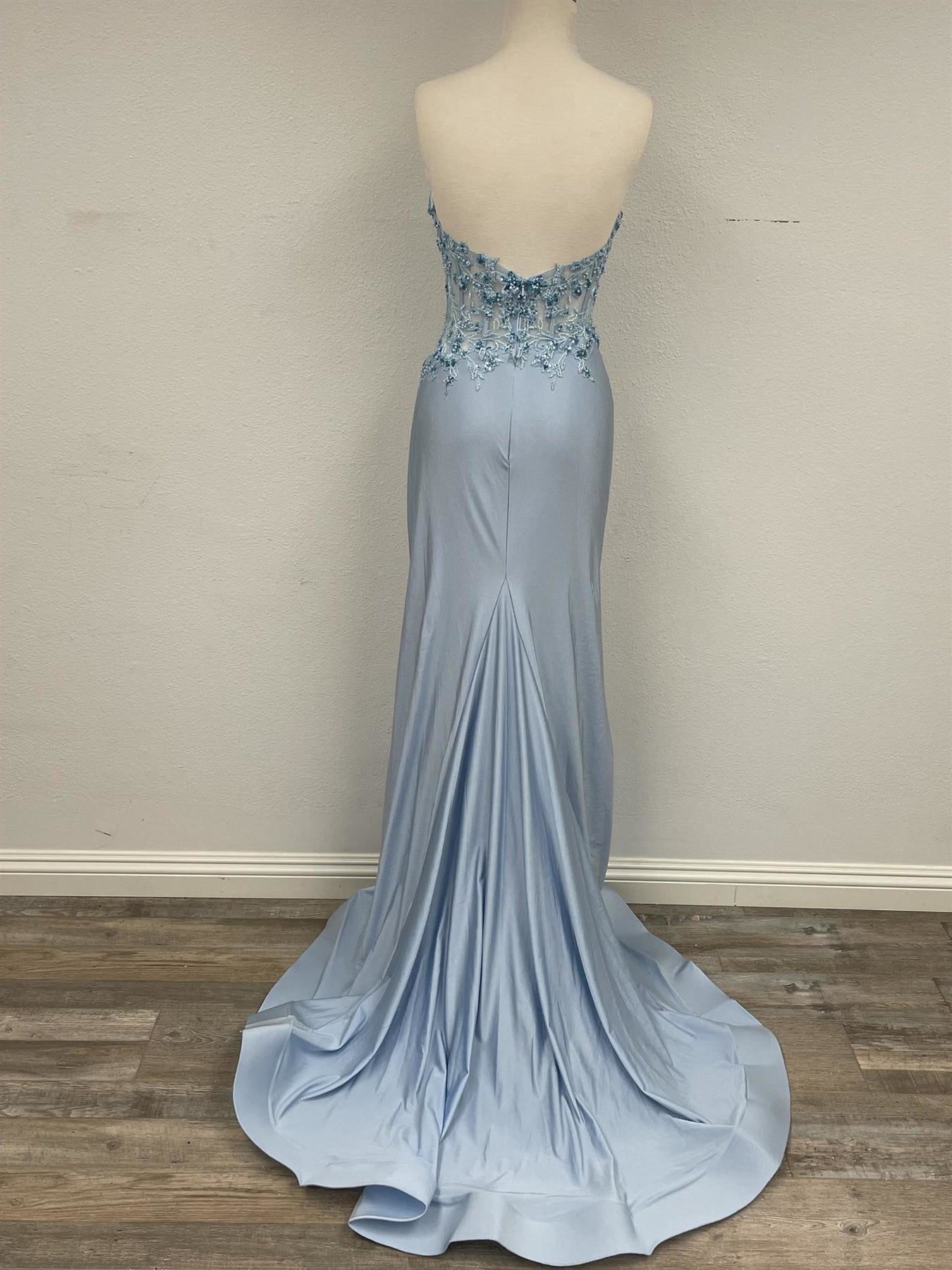 Nox Anabel C1345 - Rhinestone Embellished Mermaid Gown