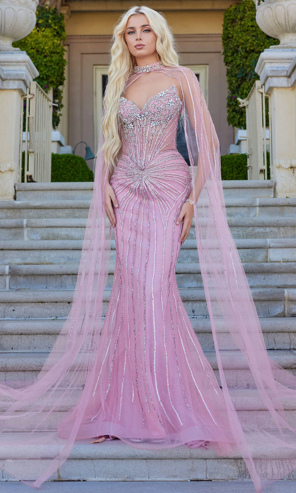 Juliet Dresses JT2649K - Sweetheart Off Shoulder Evening Dress Prom Dresses in Rose