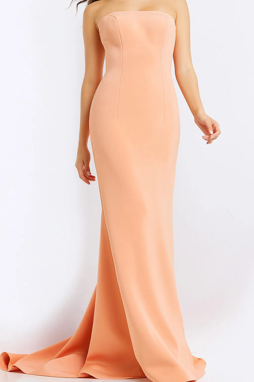 Jovani 07427 - Strapless Fitted Prom Gown