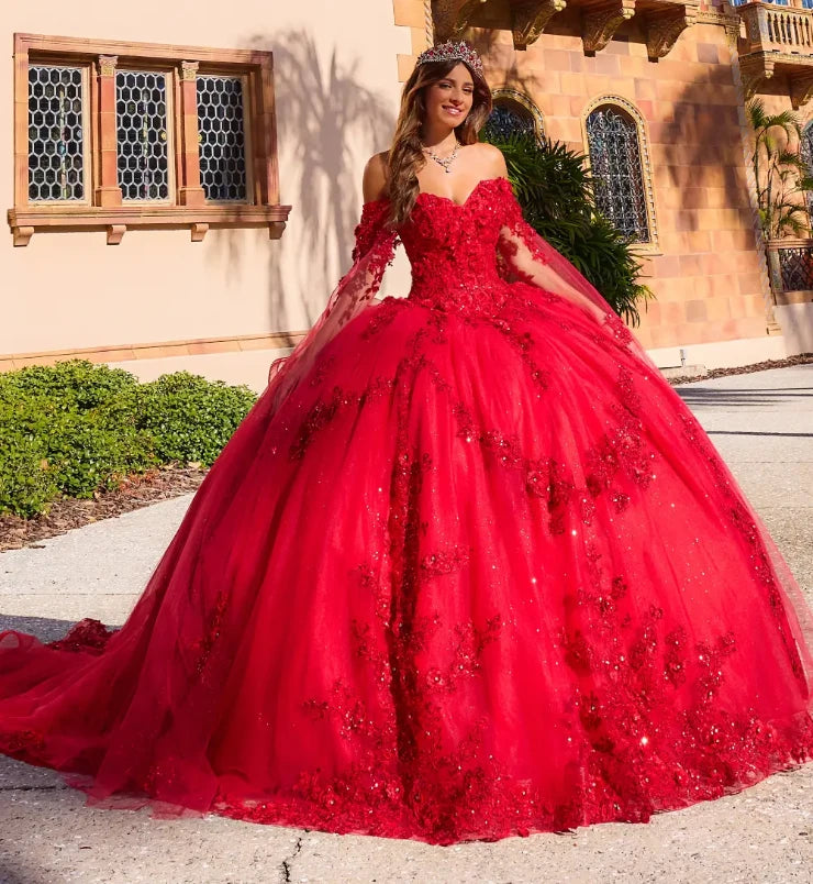 Princesa by Ariana Vara PR30116 - Floral Gown