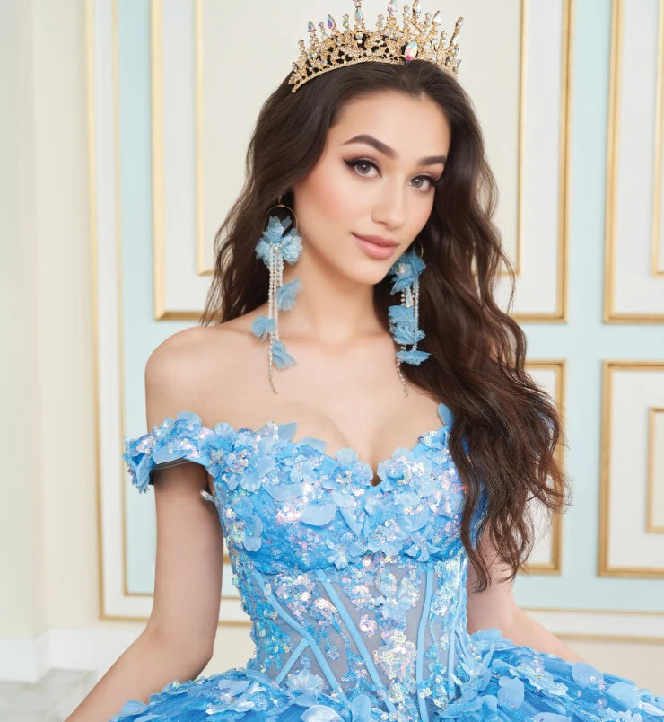 Princesa by Ariana Vara PR30157 - Detachable Bow Sleeveless Gown