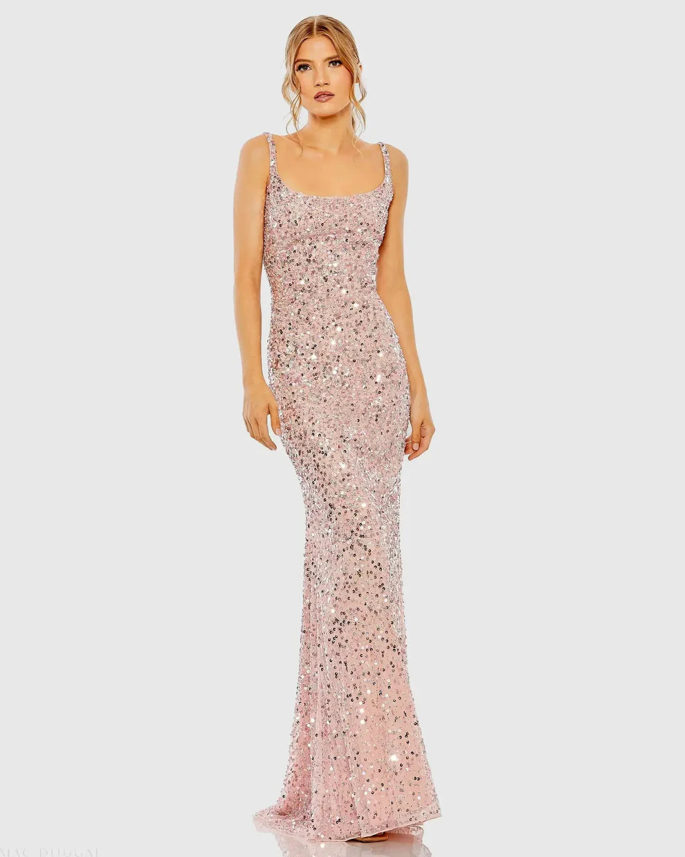 Mac Duggal - 10705 Sequined Evening Dress