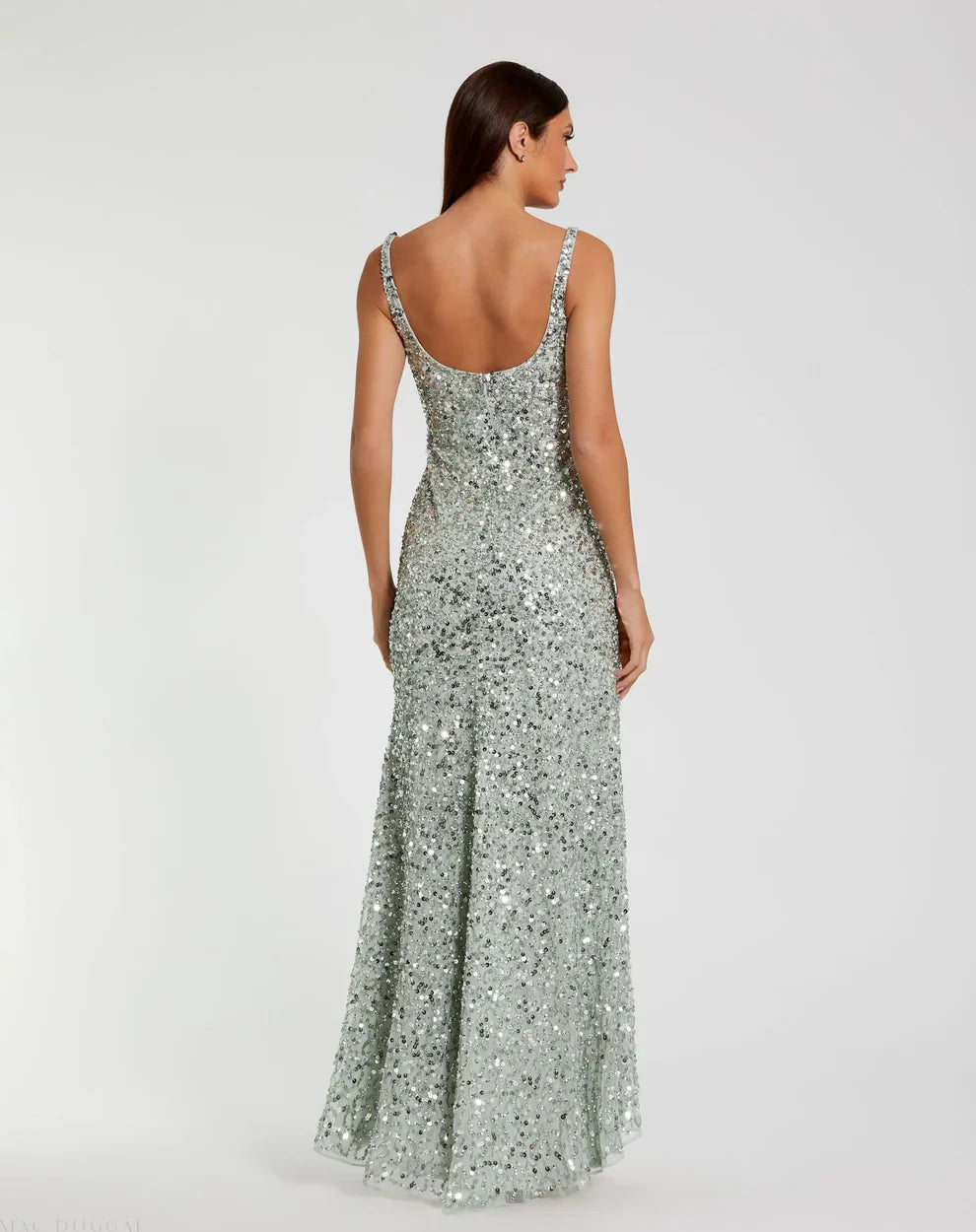 Mac Duggal - 10705 Sequined Evening Dress
