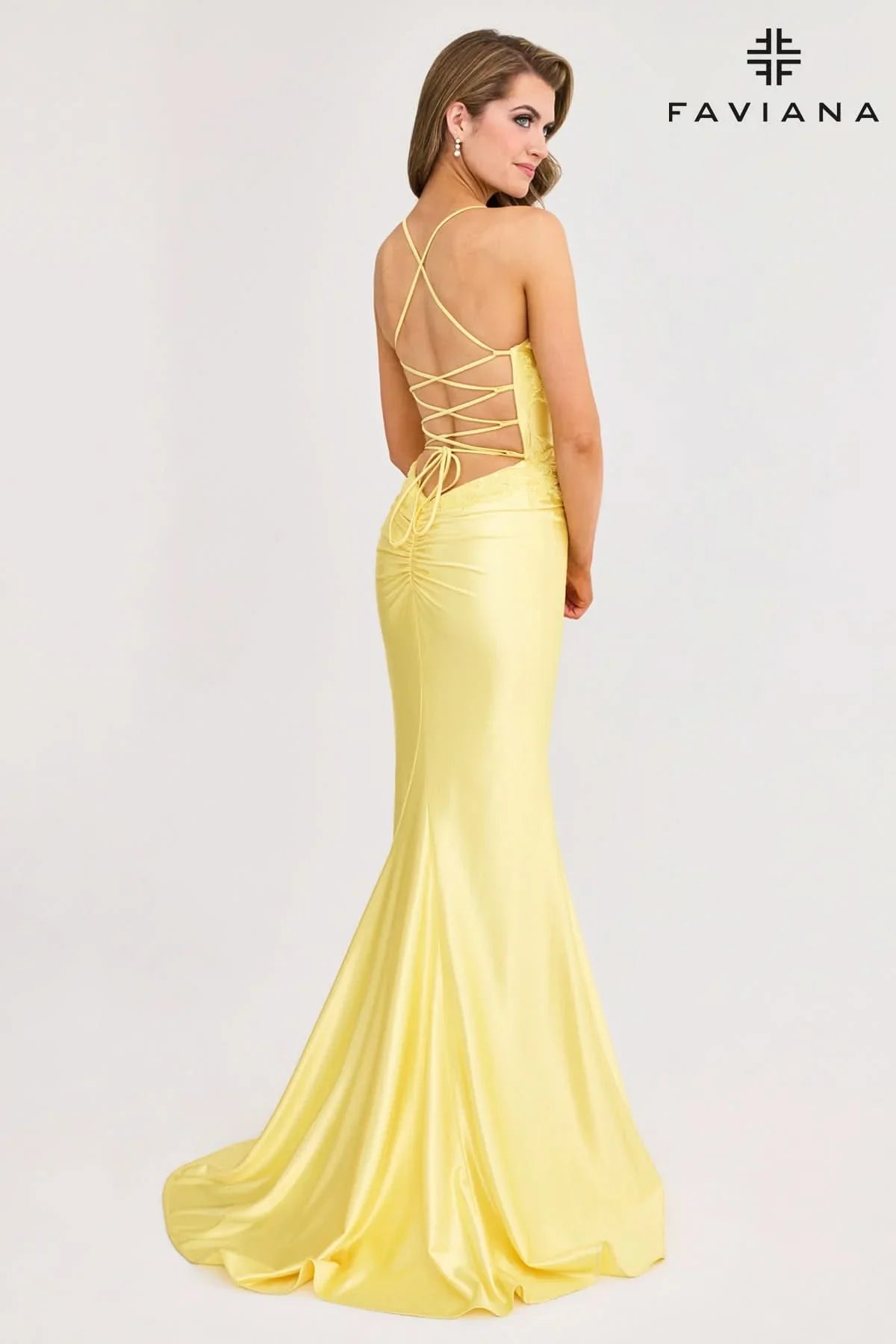Faviana 11010 - Satin Gown