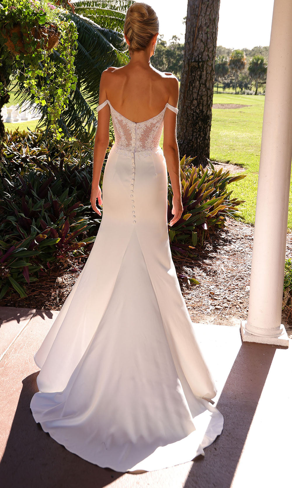 Primavera Couture 11208 - Embellished Corset Sheath Wedding Dress Bridal Dresses