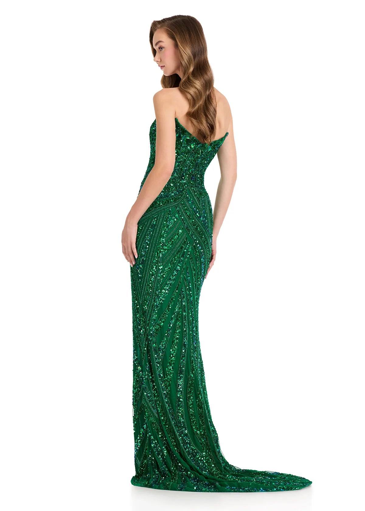 Ashley Lauren 11236 - Strapless Prom Gown