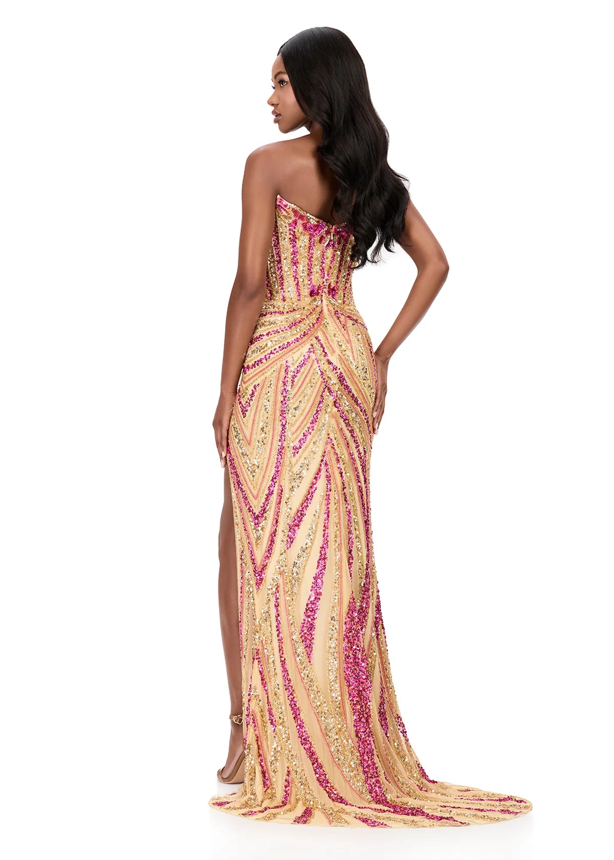 Ashley Lauren 11236 - Strapless Prom Gown