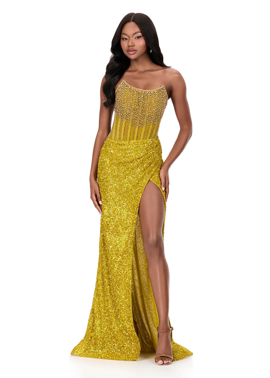 Ashley Lauren 11238 - Strapless Gown