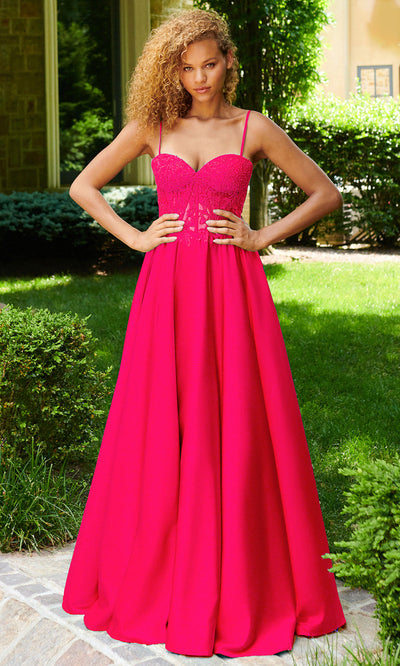 Faviana 11259 - Sweetheart Embroidered Top Prom Gown Prom Dresses