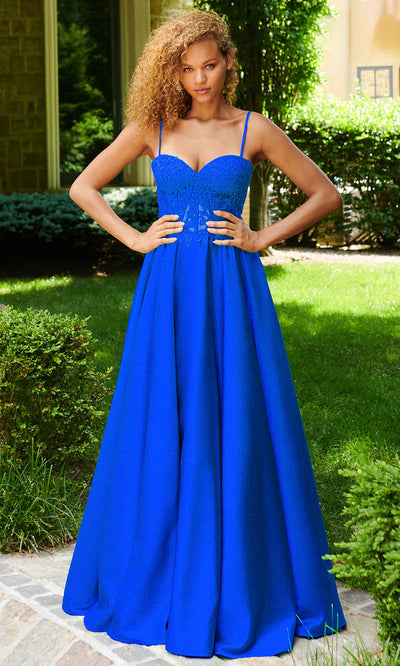 Faviana 11259 - Sweetheart Embroidered Top Prom Gown Prom Dresses