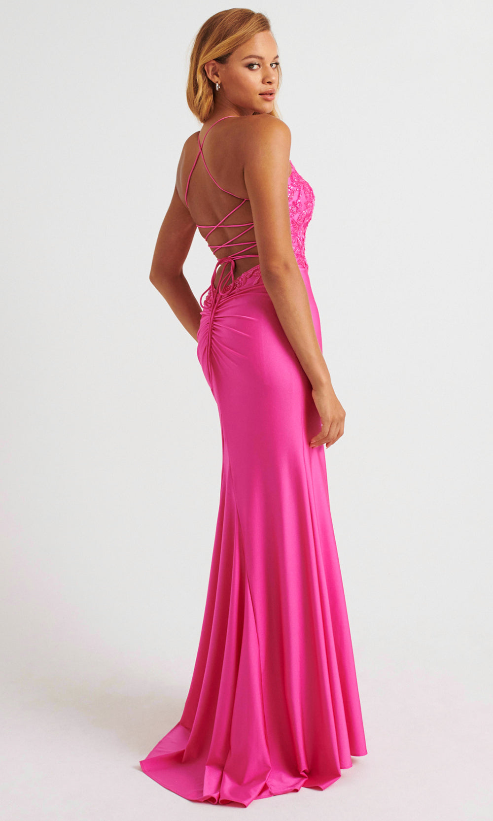 Faviana 11264 - Scoop Neckline Beaded Embellished Dress Prom Dresses