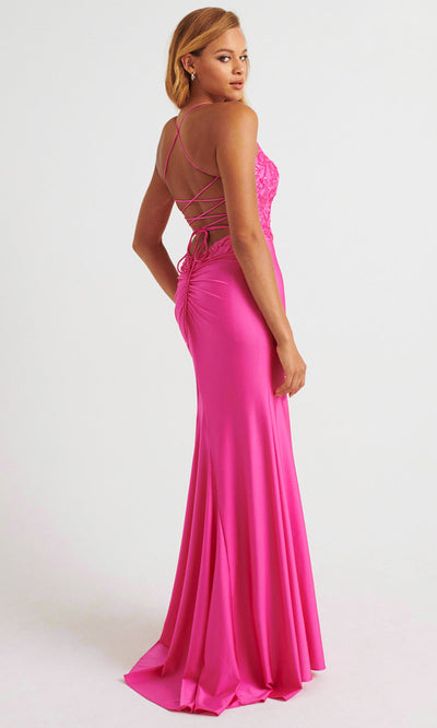 Faviana 11264 - Scoop Neckline Beaded Embellished Dress Prom Dresses
