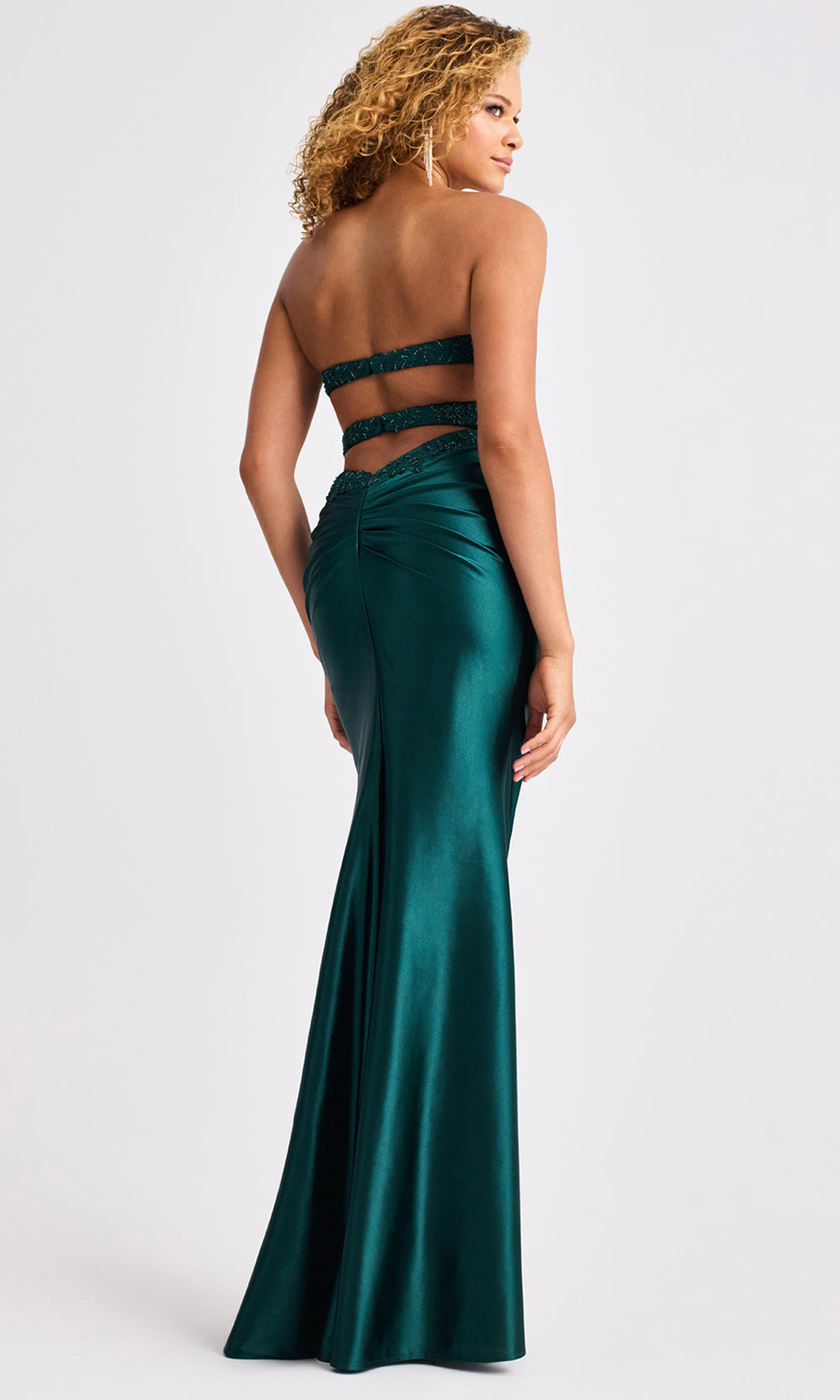 Faviana 11429 - Beaded Embellished Scoop Prom Dress Prom Dresses