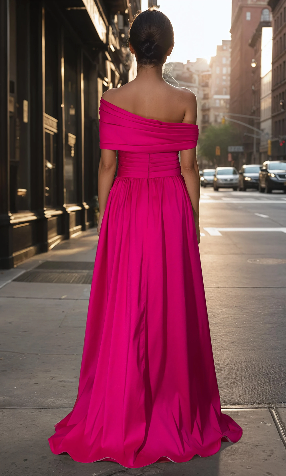 Janique 1145 - Versatile Neck Evening Gown Mother of the Bride Dresses