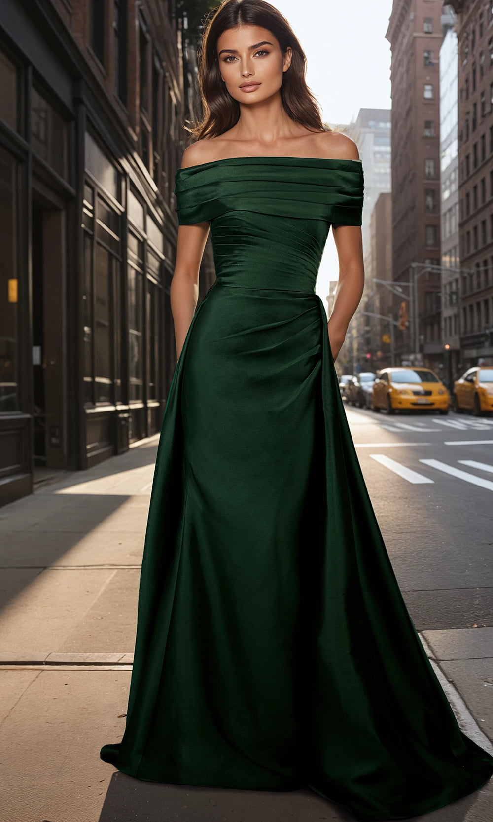 Janique 1145 - Versatile Neck Evening Gown Mother of the Bride Dresses