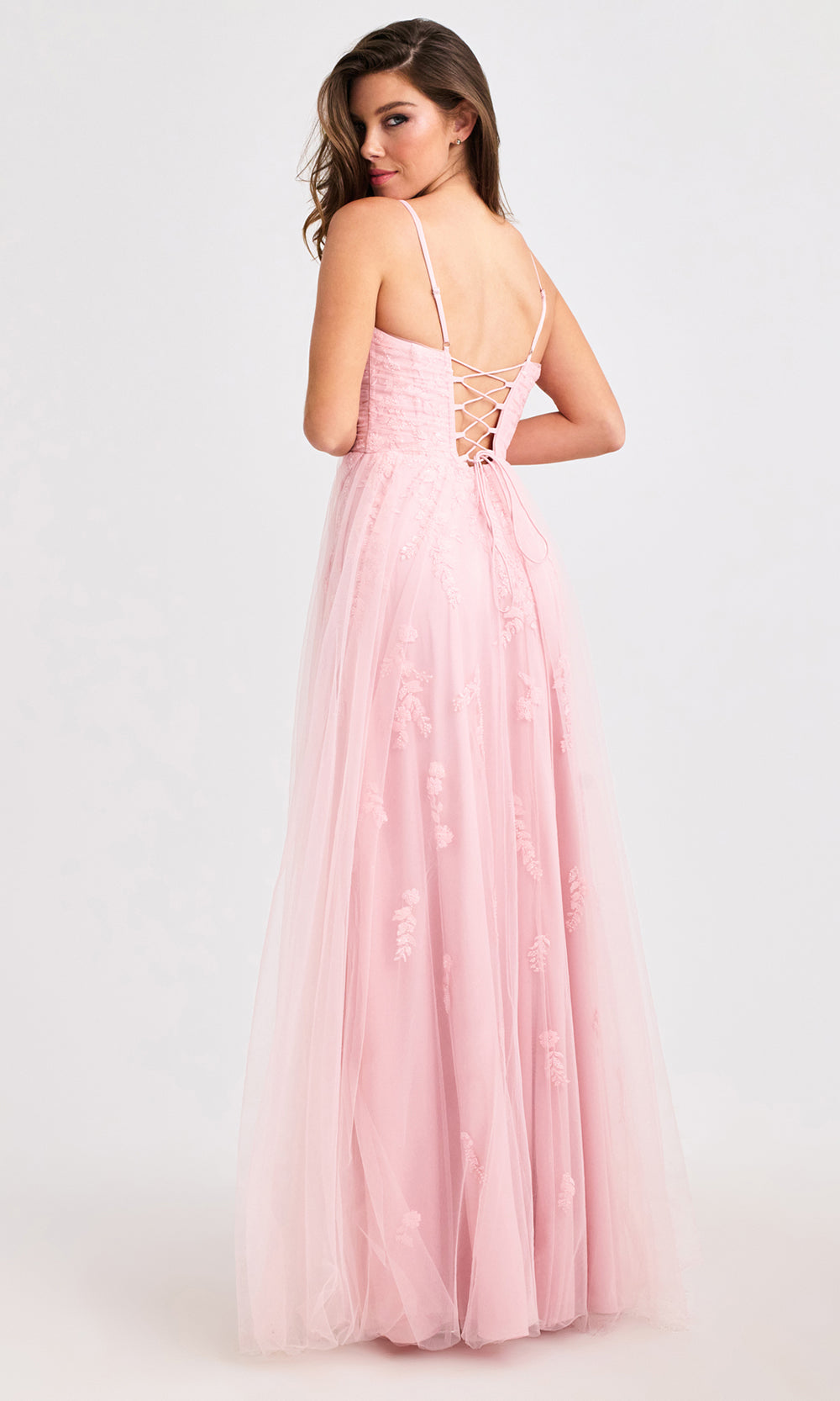 Faviana 11471 - Scoop Ruched Bodice A-Line Dress Prom Dresses