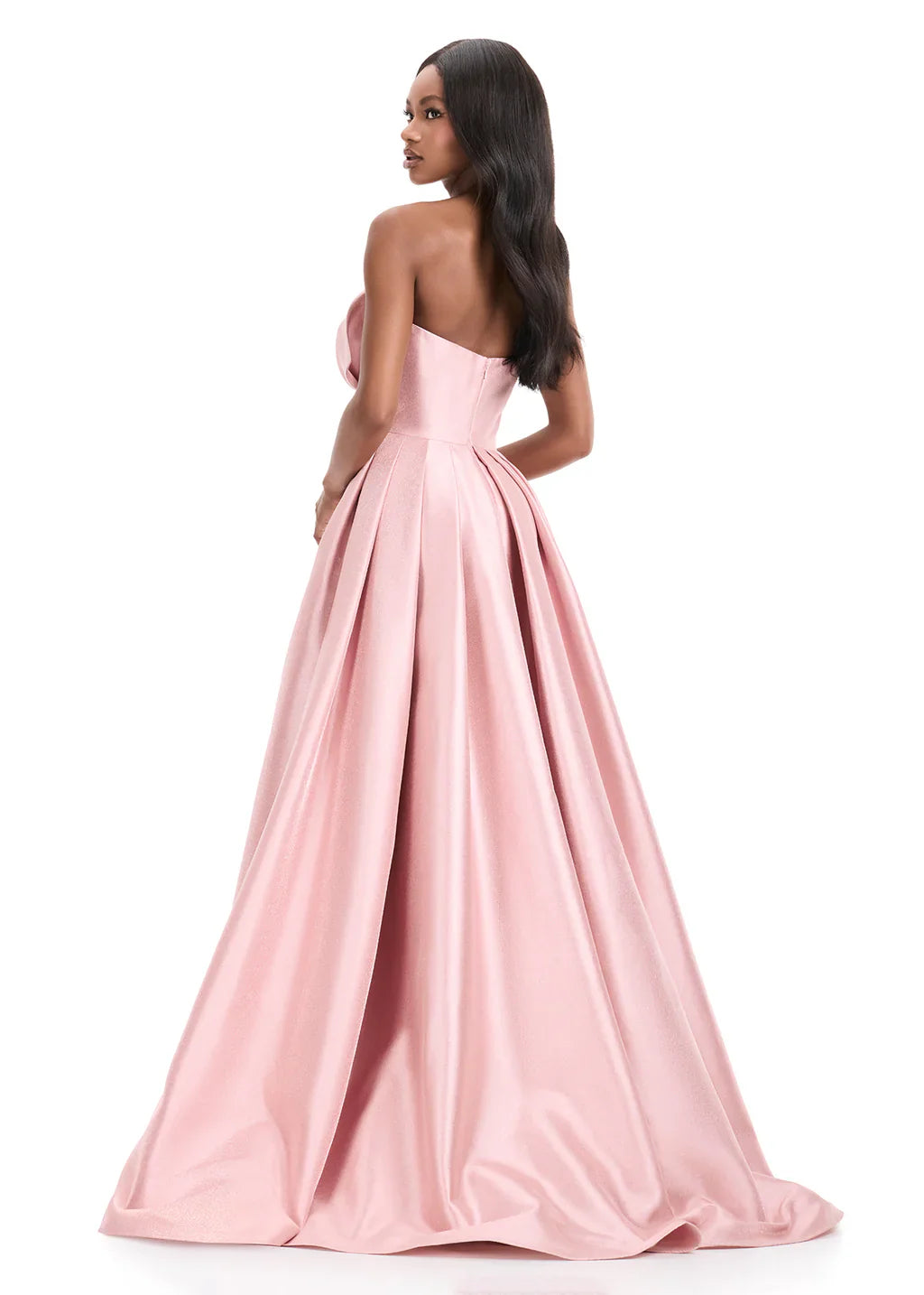 Ashley Lauren 11609 - Strapless Mikado Prom Gown