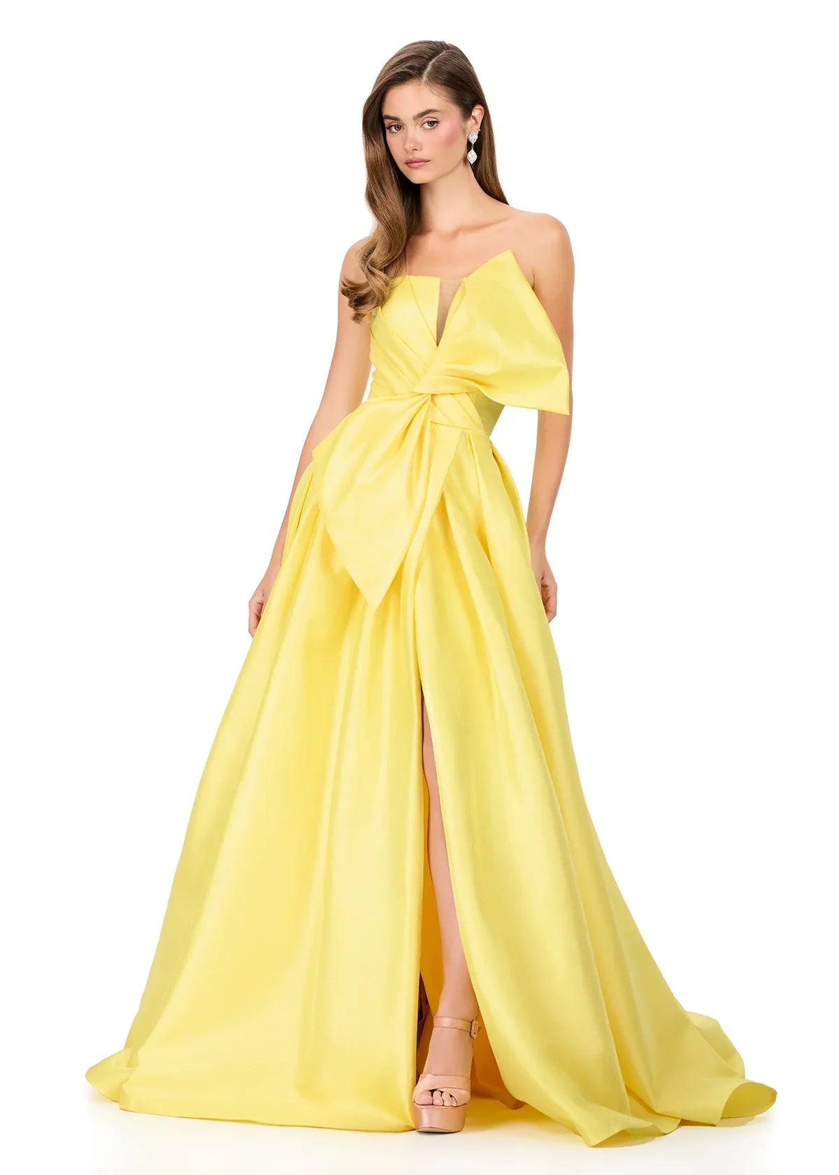 Ashley Lauren 11609 - Strapless Mikado Prom Gown