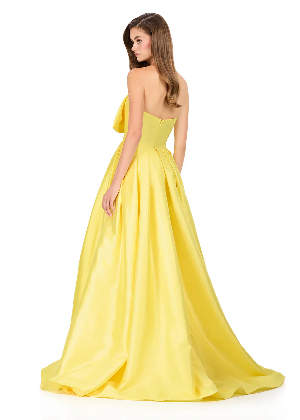 Ashley Lauren 11609 - Strapless Mikado Prom Gown