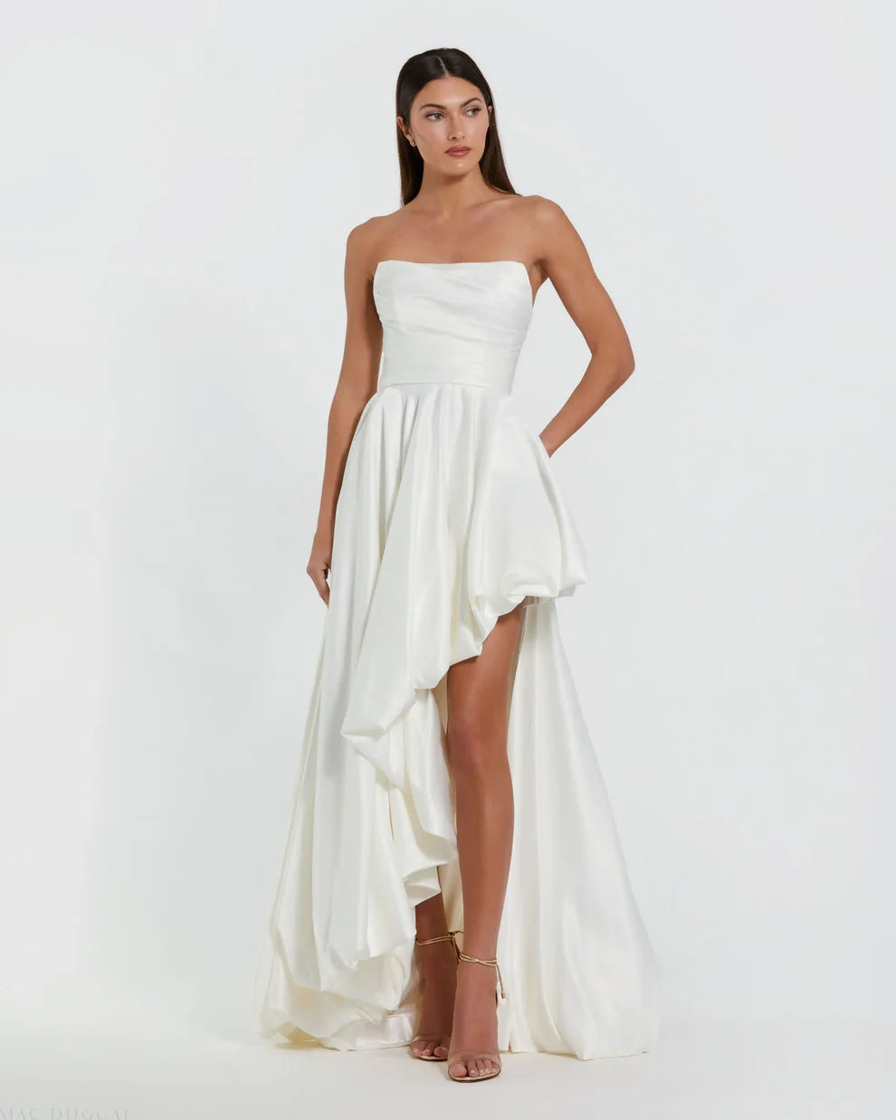 Mac Duggal 11685 - Strapless Rouched Dress