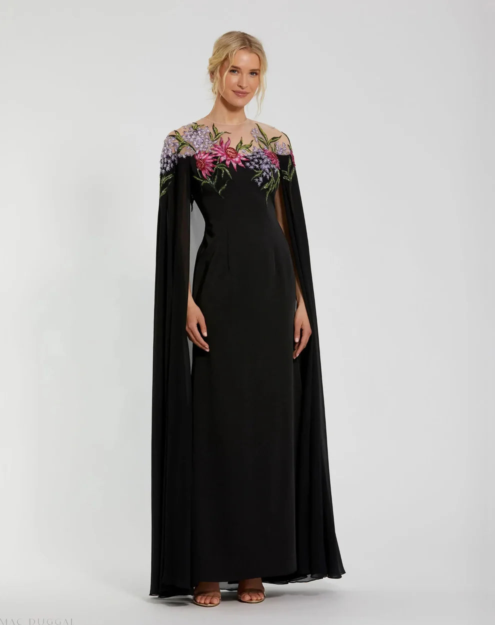 Mac Duggal 11798 - Illusion Jewel Evening Gown
