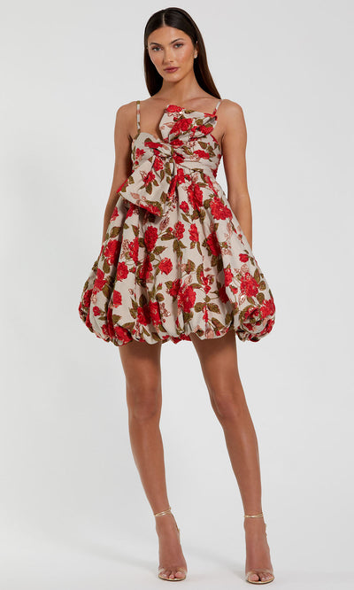 Mac Duggal 11822 - Sweetheart Bow A-Line Party Dress Homecoming Dresses