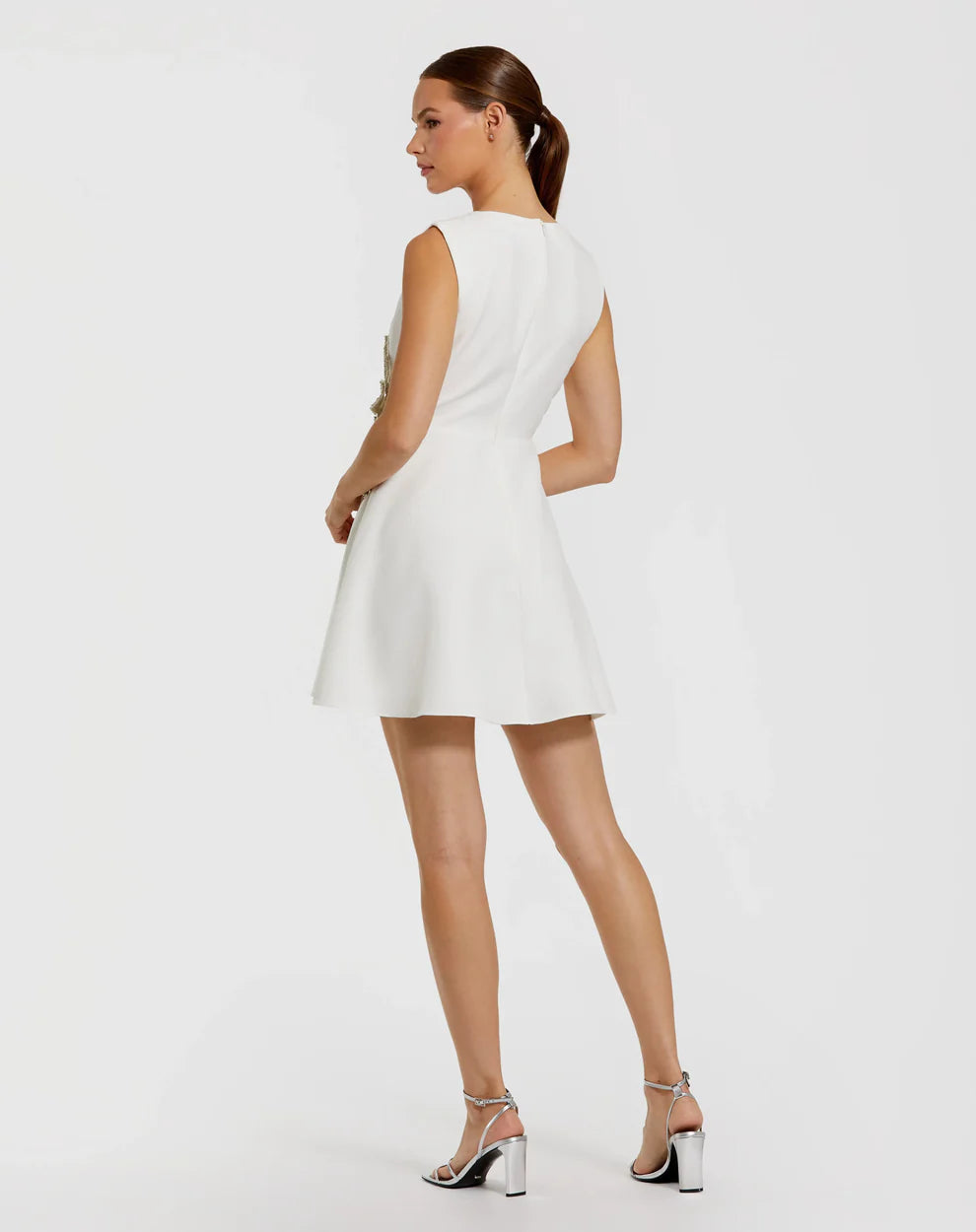 Mac Duggal 11829 - Sleeveless High Neck Cocktail Dress