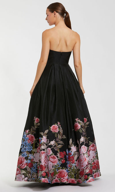 Mac Duggal 11970 - Straight Neckline Floral Ballgown Ball Gowns