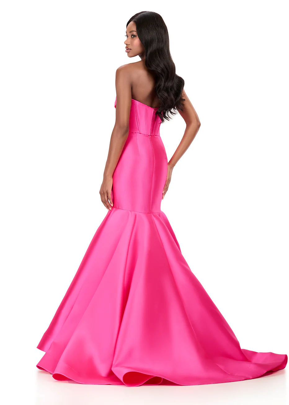 Ashley Lauren 12278 - Structured Corset Mermaid Evening Dress