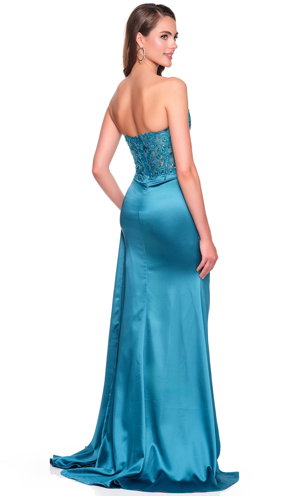 Dave & Johnny 12520 - Embellished Sweetheart Ruched Dress Prom Dresses