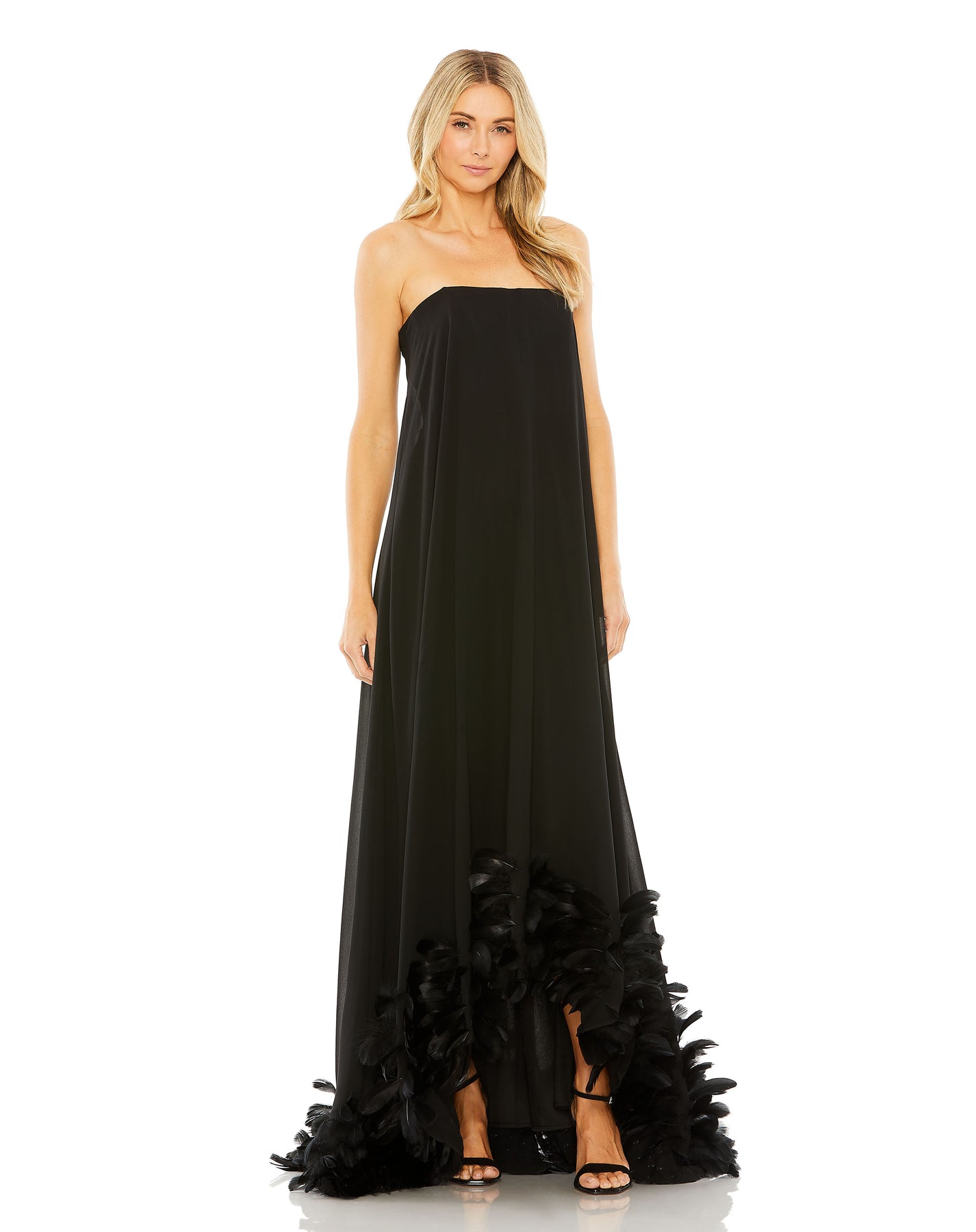 Mac Duggal 13001 - Strapless Chiffon Dress