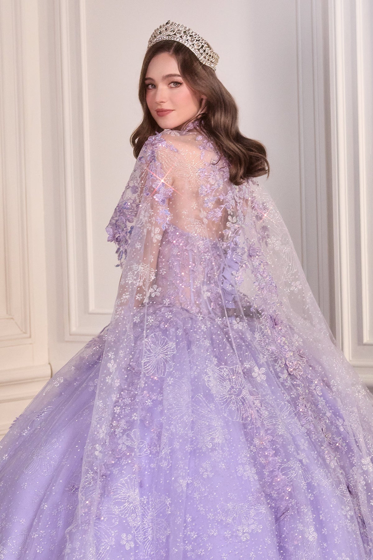 Ladivine 15719 - Sheer Corset Ballgown