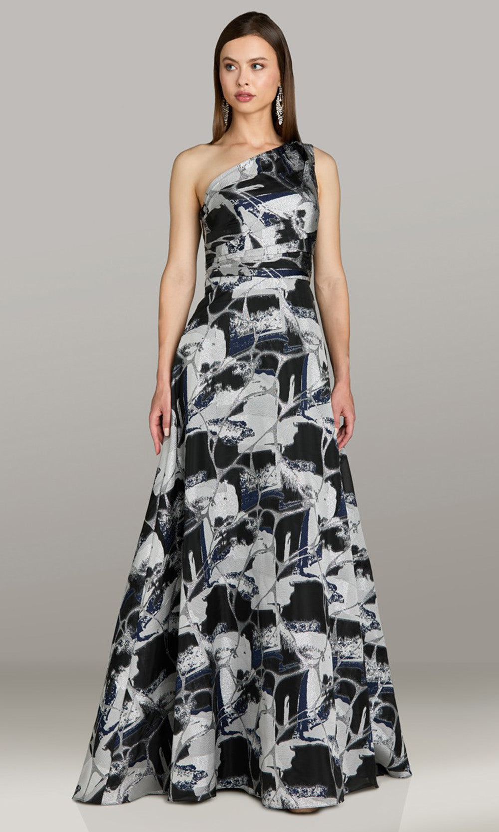 Feriani Couture 18566 - Sleeveless Asymmetric A-Line Evening Gown Mother of the Bride Dresses