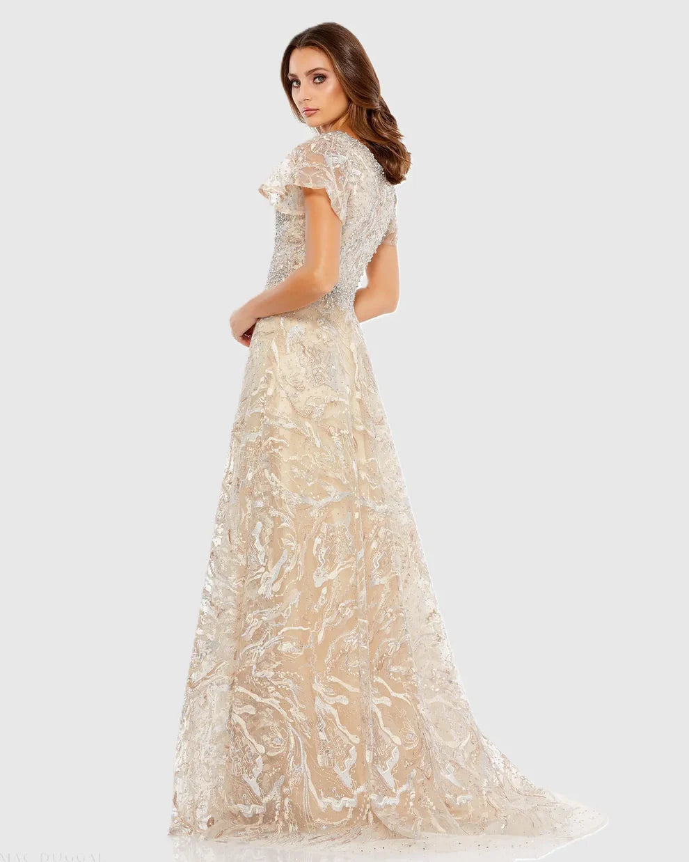 Mac Duggal 20301 - Beaded Embroidered Evening Gown