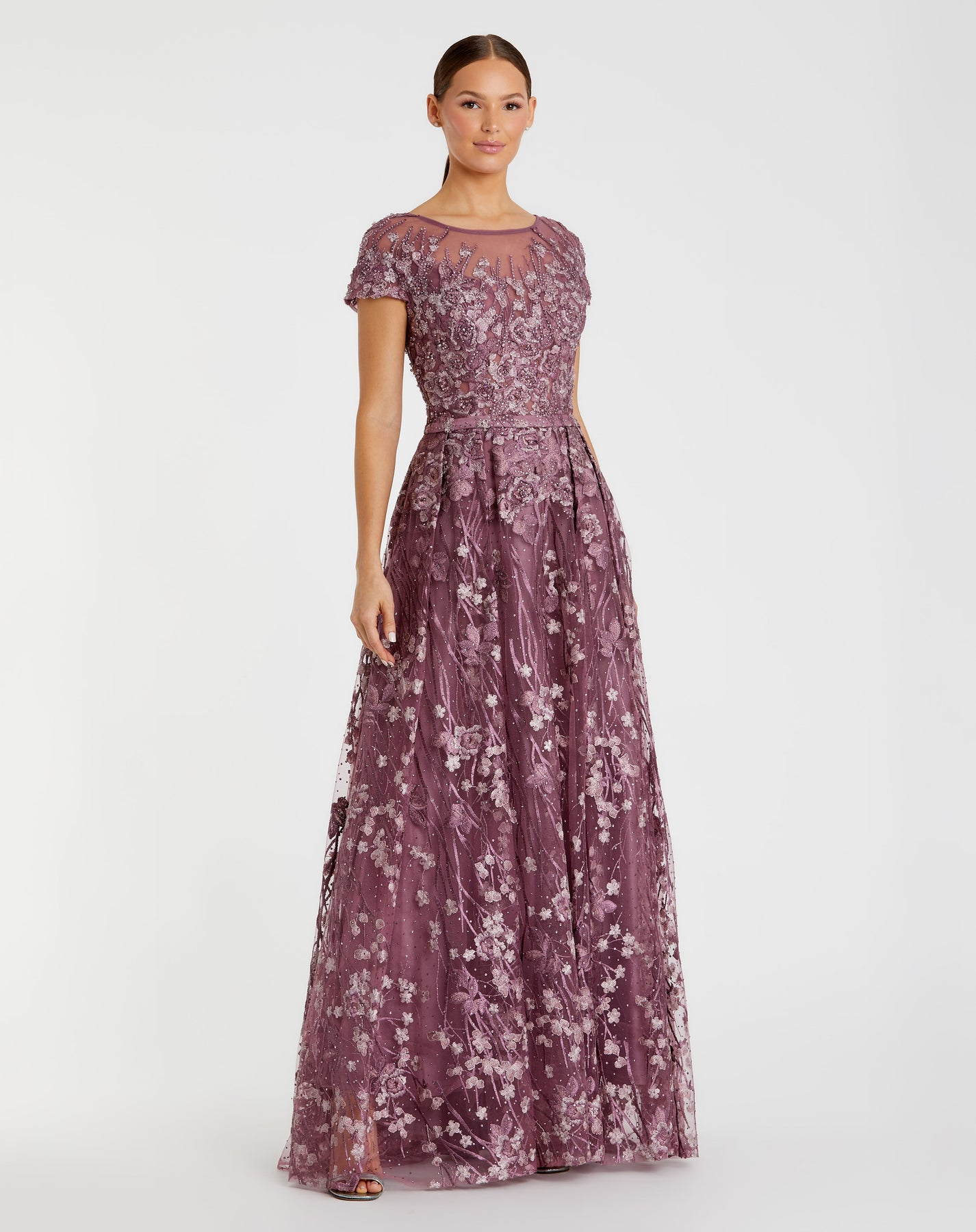 Mac Duggal 20405 - Beaded Lace Dress