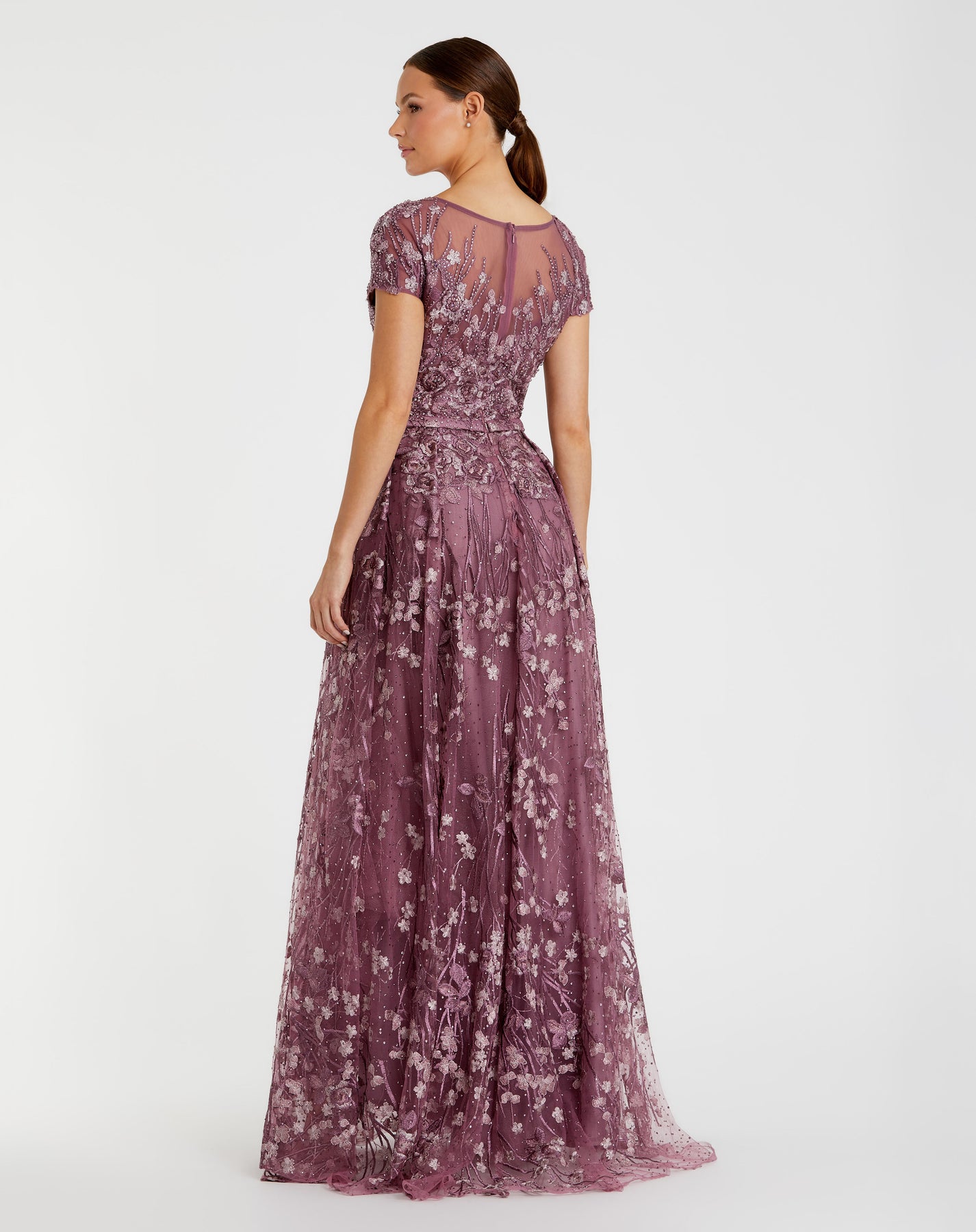 Mac Duggal 20405 - Beaded Lace Dress