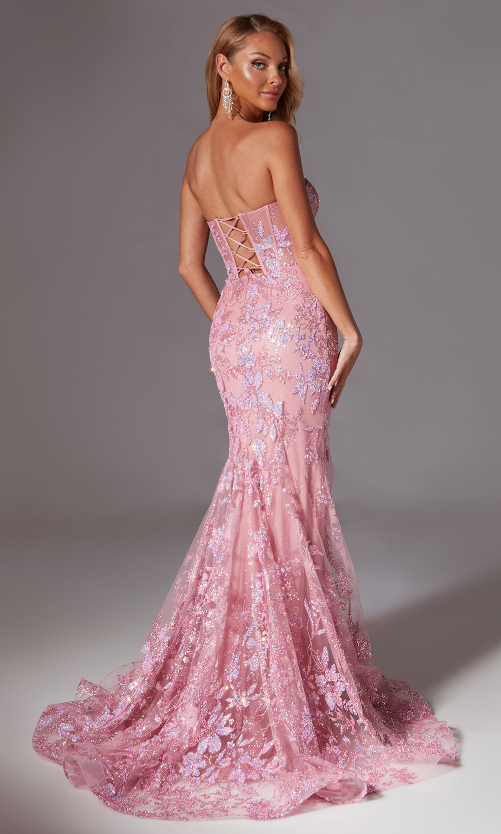 Aerie Couture 204 - Strapless Corset Mermaid Dress Prom Dresses