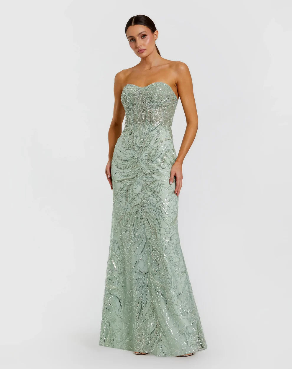 Mac Duggal 20544 - Sweetheart Embellished Gown