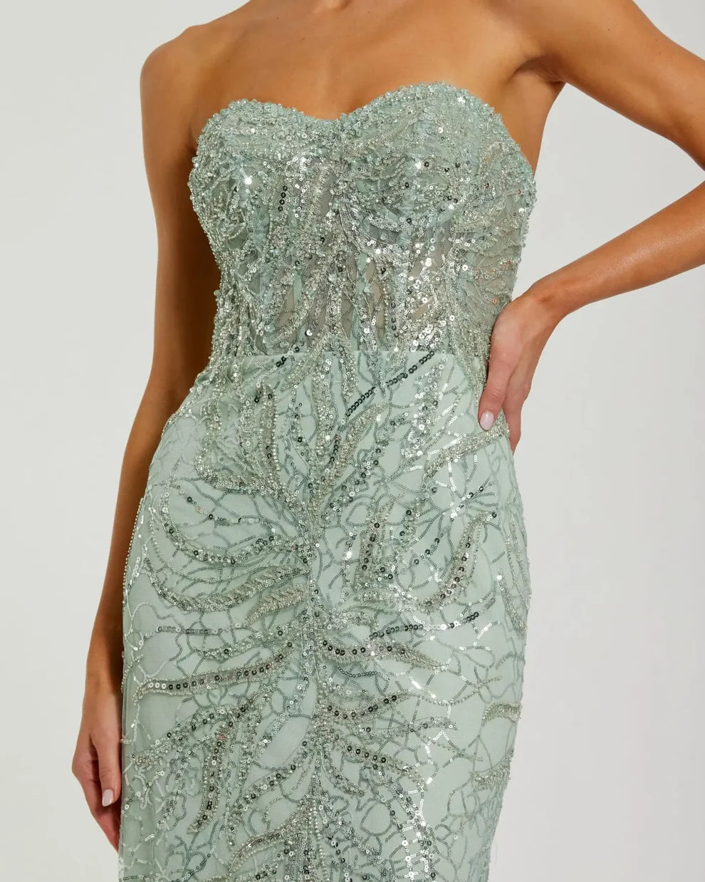 Mac Duggal 20544 - Sweetheart Embellished Gown