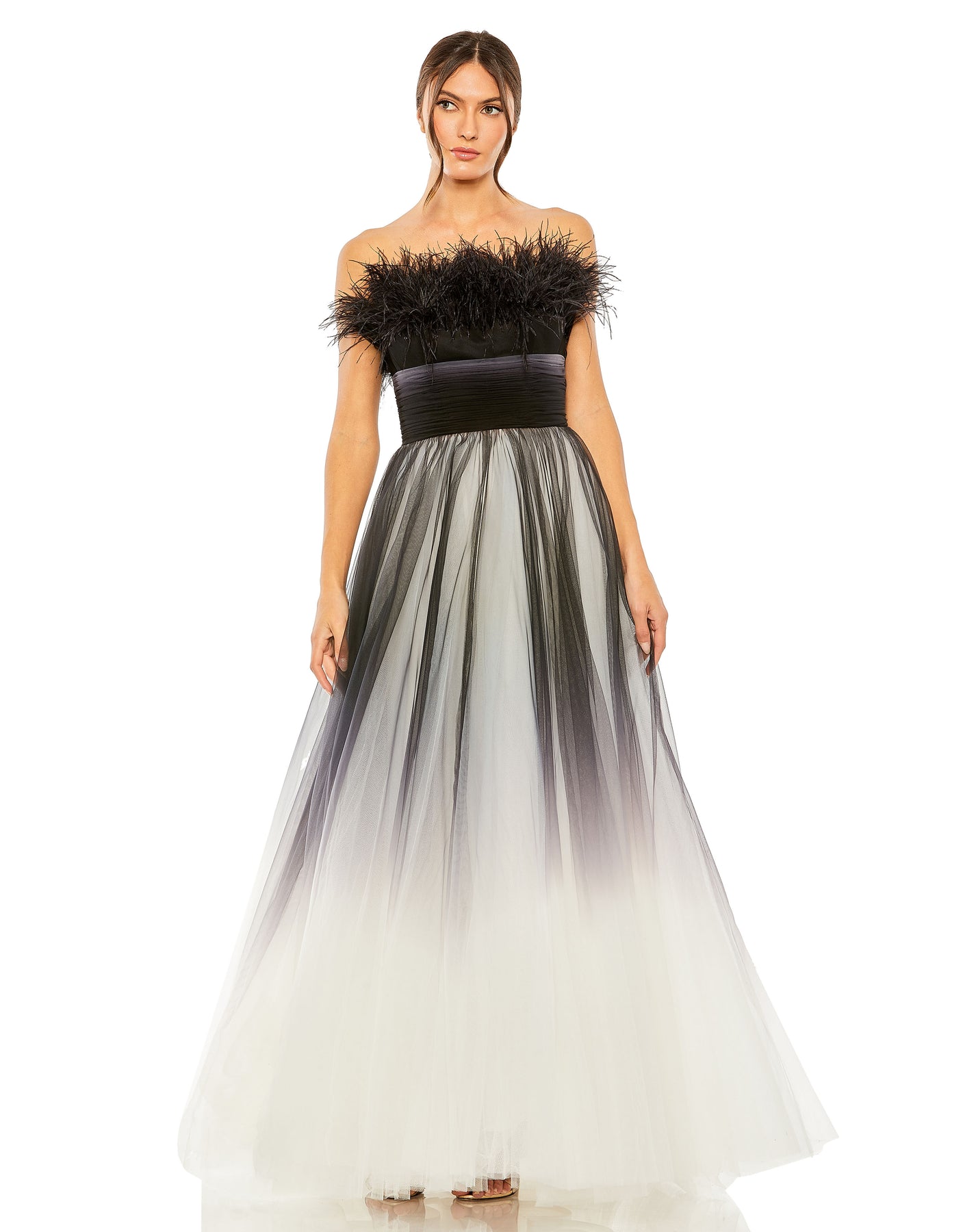 Mac Duggal 20557 - Strapless Tulle Ballgown