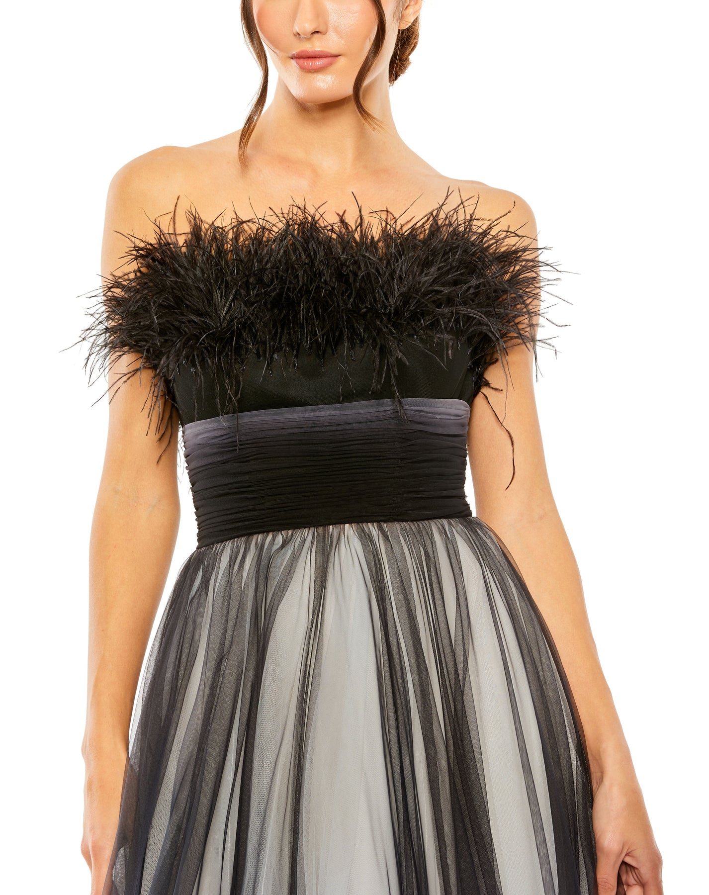 Mac Duggal 20557 - Strapless Tulle Ballgown