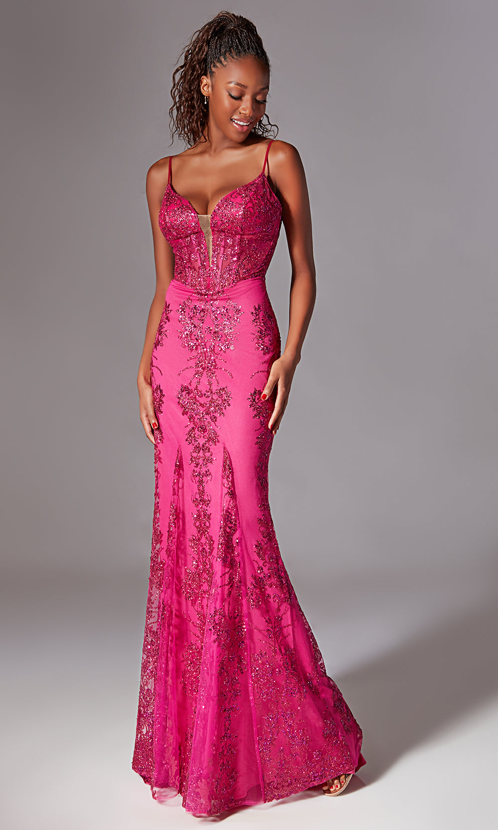 Aerie Couture 206 - Beaded Bodice Evening Dress Prom Dresses