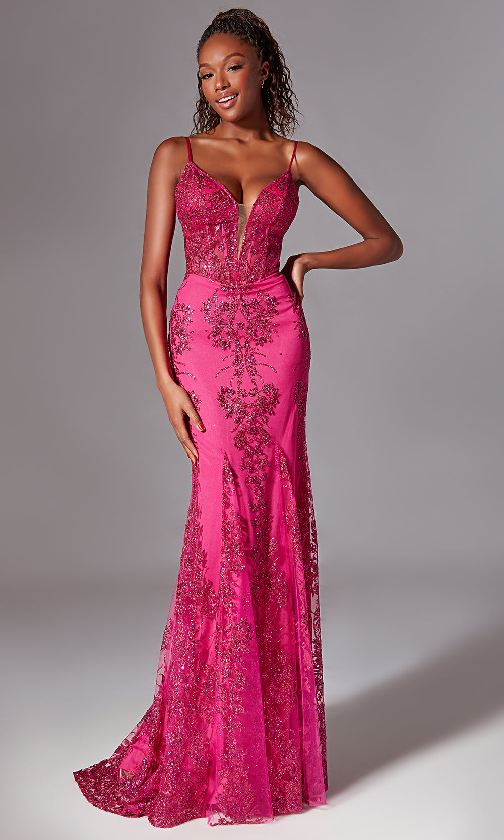 Aerie Couture 206 - Beaded Bodice Evening Dress Prom Dresses