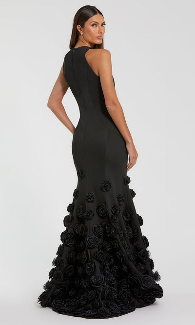 Mac Duggal 21038 - Sleeveless Mermaid Gown with Flower Detail Prom Dresses