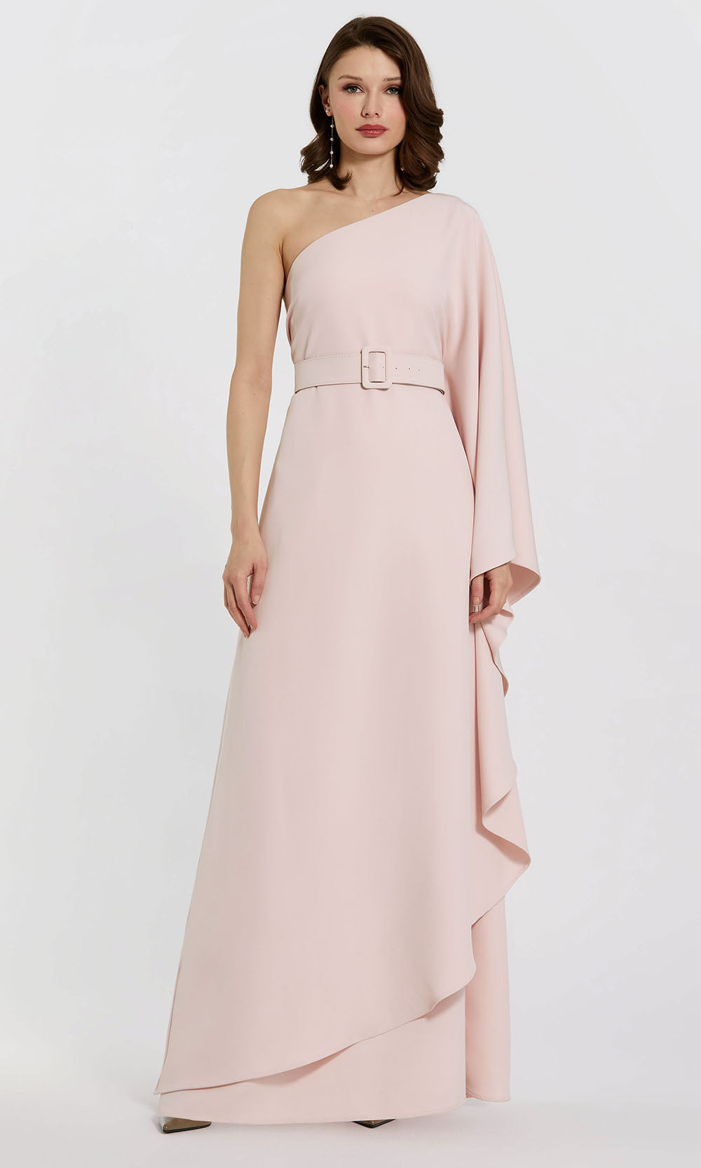 Mac Duggal 21049 - Asymmetric Crepe A-Line Gown Mother of the Bride Dresses