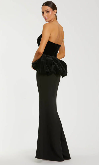 Mac Duggal 21145 - Ruffled Peplum Sweetheart Long Dress Prom Dresses