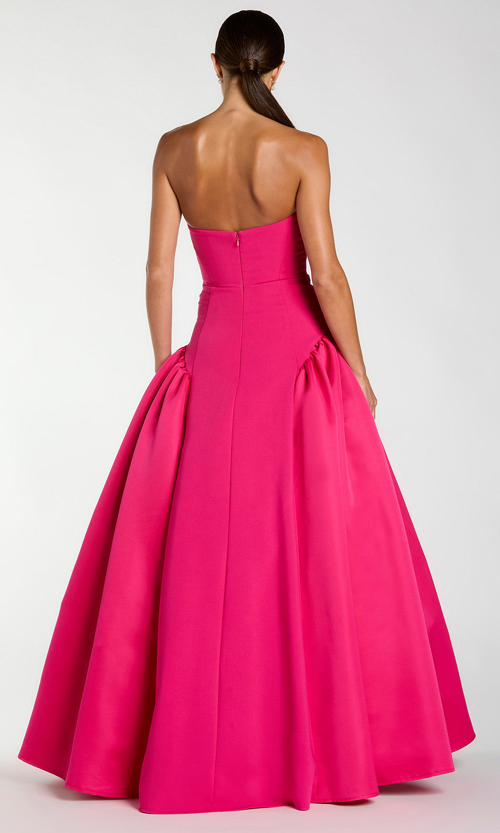 Mac Duggal 21240 - Strapless Sweetheart Gown with Side Draping Prom Dresses in Pink
