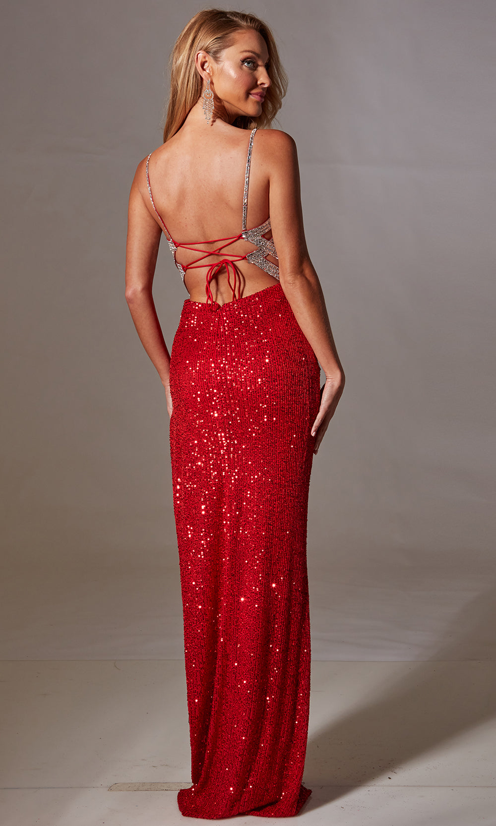 Aerie Couture 218 - Sparkling Sequin Column Dress Prom Dresses